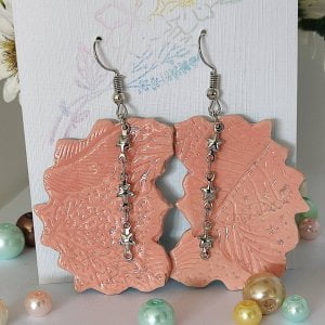 Polymer Clay Earrings Handmade Jewlery