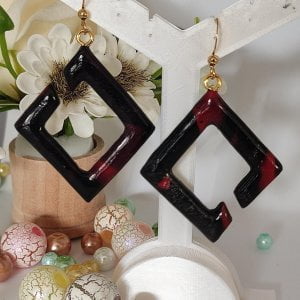 Polymer Clay Earrings Handmade Jewlery