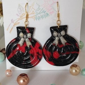 Polymer Clay Earrings Handmade Jewlery