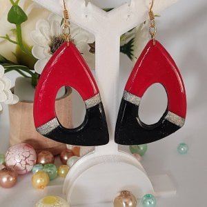 Polymer Clay Earrings Handmade Jewlery