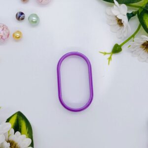 Oval 40×28 Polymer Clay Cutter