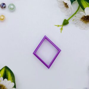 Rhombus 38×32 Polymer Clay Cutter