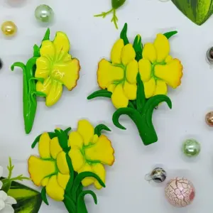 Daffodils Polymer Clay Cutter
