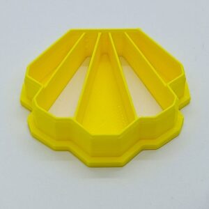 Sunshine Yellow Shell Clay Cutter
