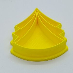 Nested Leaf-Shaped Plastic Cutouts