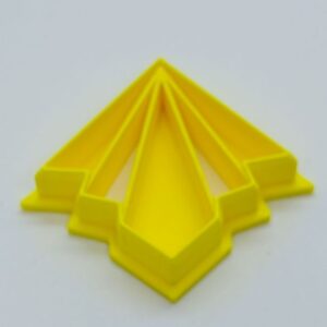 Geometric Rays Layers Clay Cutter