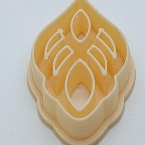 Abstract Honeycomb Design Clay Cutter