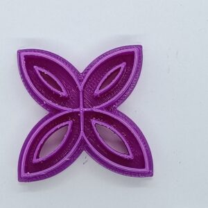 Purple Butterfly Embellishment Clay Cutter
