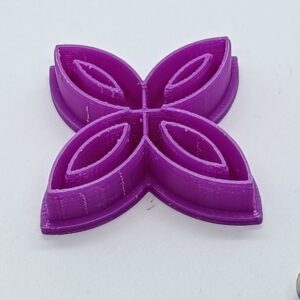 Purple Butterfly Embellishment Clay Cutter