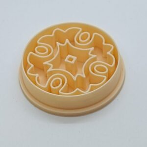 Sculpted Floral Coaster Clay Cutter (Small Size)
