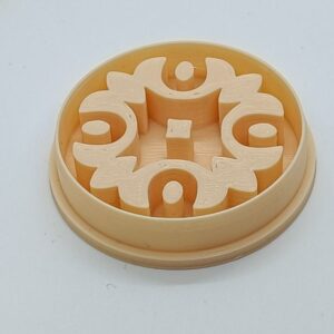 Ornate Wooden Carving Design Clay Cutter (Middle Size)