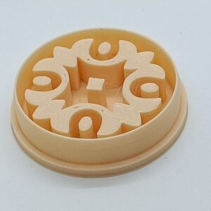 Ornate Wooden Carving Design Clay Cutter (Middle Size)