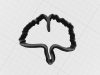 Interlocking Leaf Clay Cutter - 3D STL File
