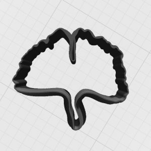 Interlocking Leaf Clay Cutter - 3D STL File
